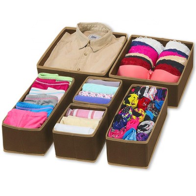 Foldable Kids Cloth Storage Box Cabinet Closet Drawer Divider Dresset Underwear Storage Drawers Organizer